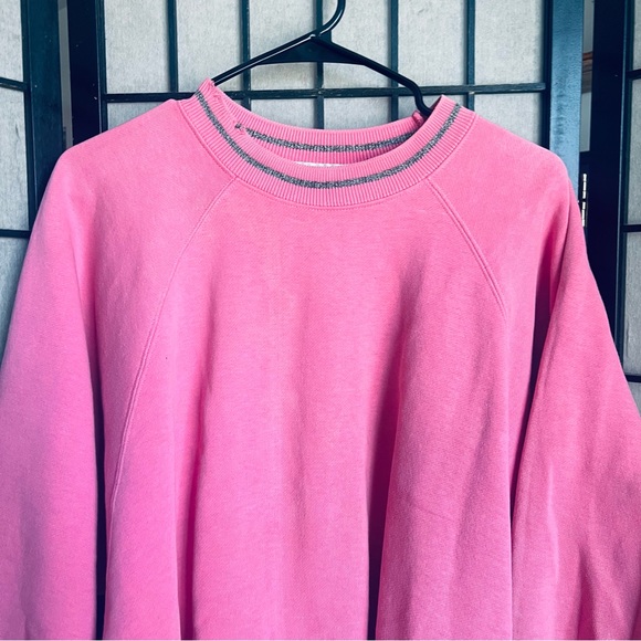 GANG pink vintage pullover Crewneck sweatshirt L - Picture 4 of 7